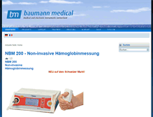 Tablet Screenshot of bm-medical.ch